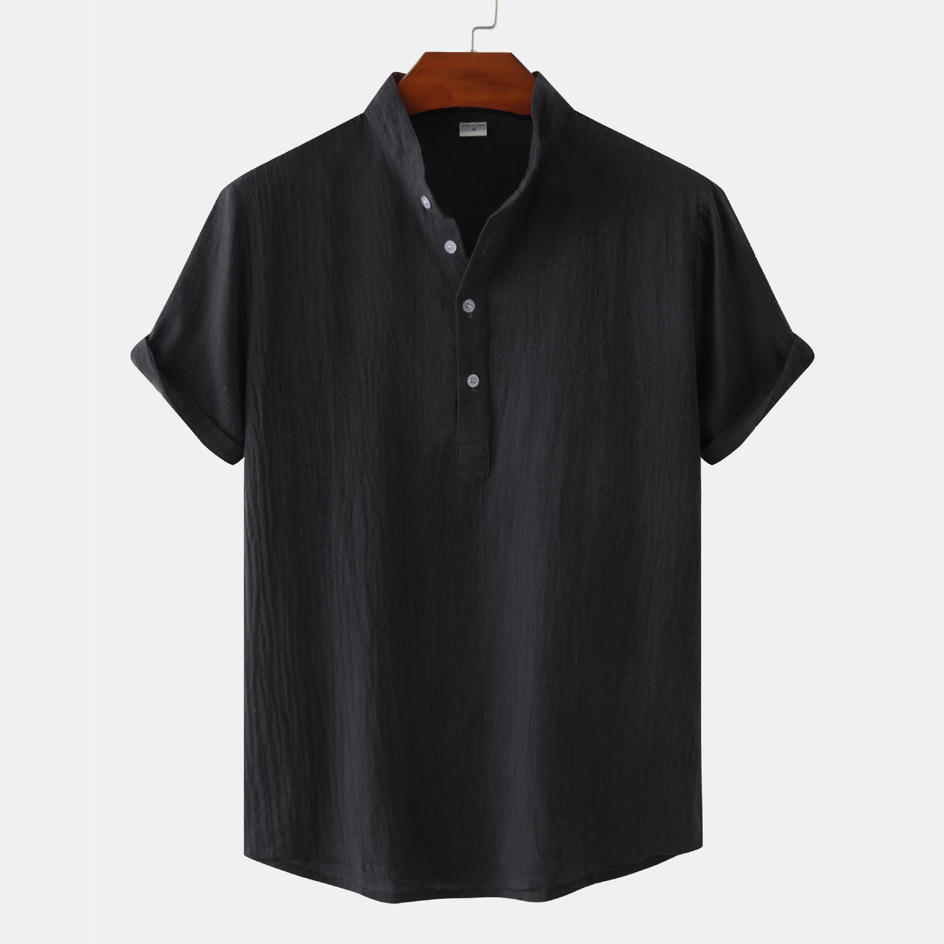 Casual Solid Color Short Sleeve T-Shirt | GlamzLife