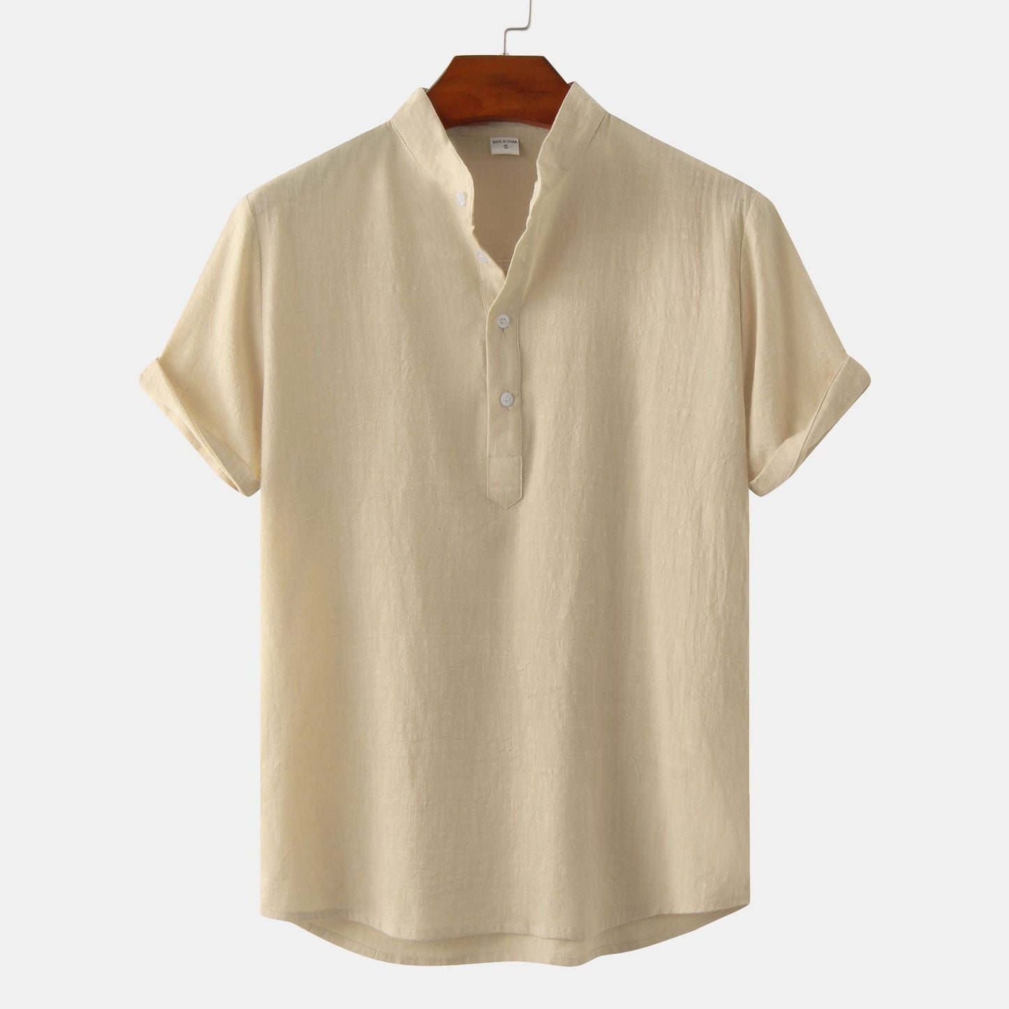 Casual Solid Color Short Sleeve T-Shirt | GlamzLife