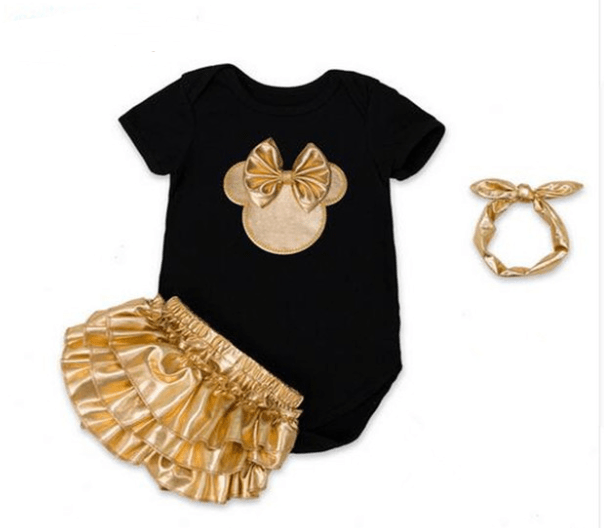 Cute Solid Color Baby Romper | GlamzLife
