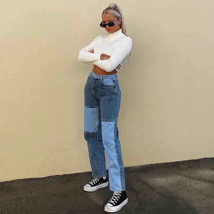 Fashionable High-Rise Jeans For Women's | | GlamzLife
