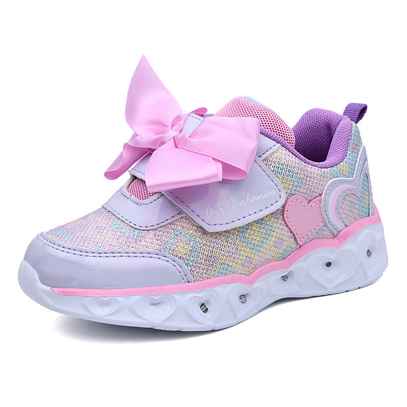 Girl's Colorful Luminous Shoes | GlamzLife