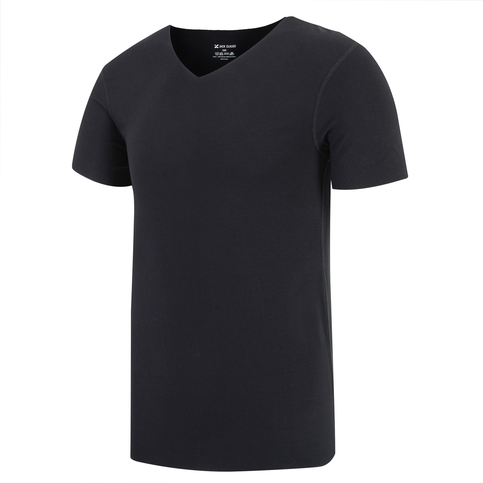Half-Sleeved Solid Color Plain T-Shirt | GlamzLife