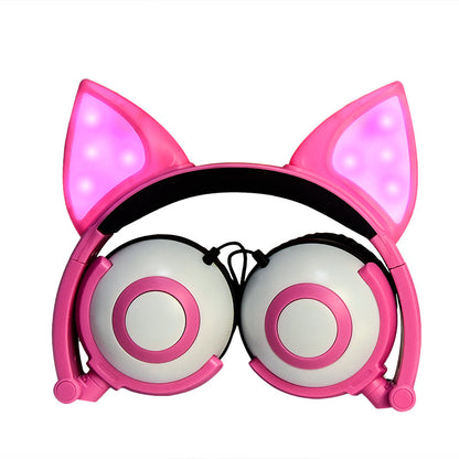 LED flashing cat ear headphones | GlamzLife