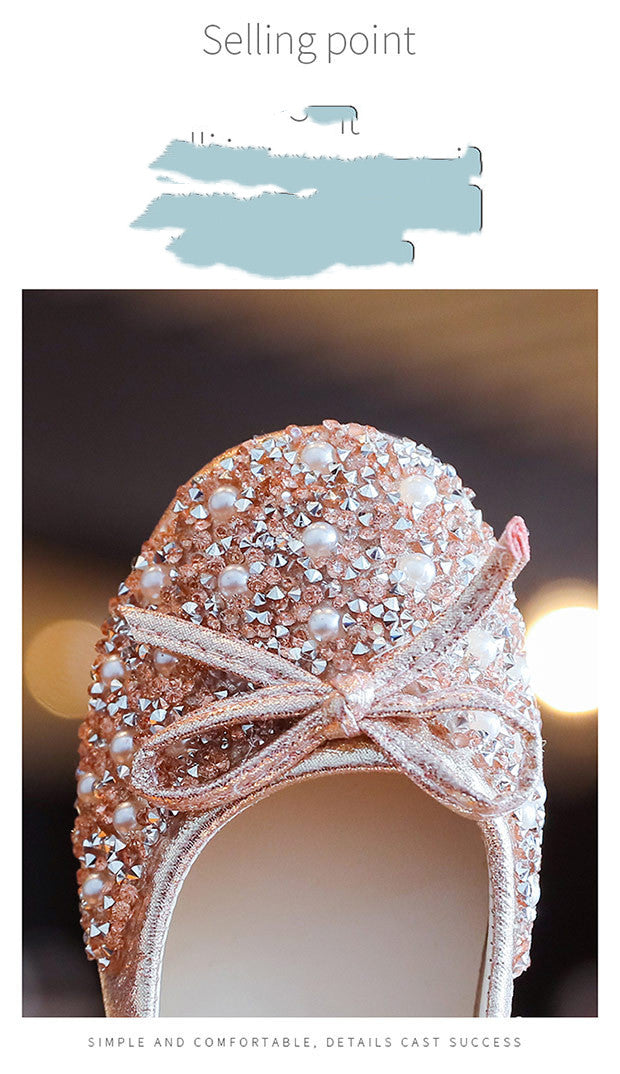Leather Shoes Soft Sole Princess Shoes | GlamzLife