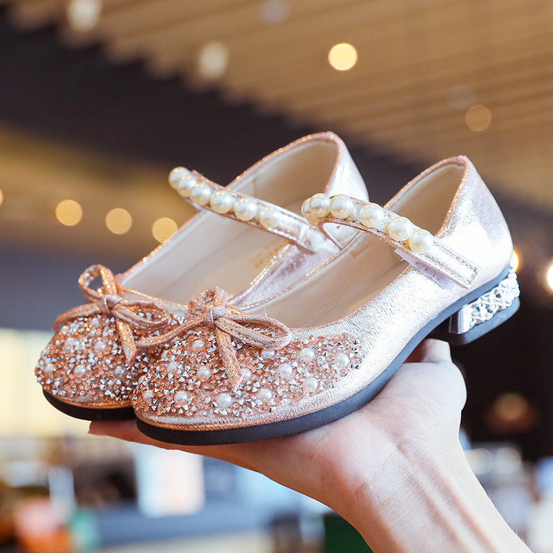 Leather Shoes Soft Sole Princess Shoes | GlamzLife