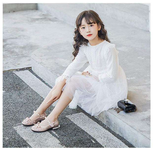 Leather Shoes Soft Sole Princess Shoes | GlamzLife