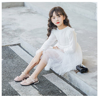 Leather Shoes Soft Sole Princess Shoes | GlamzLife