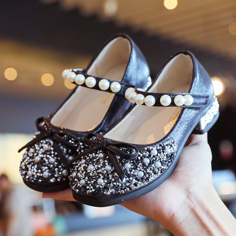 Leather Shoes Soft Sole Princess Shoes | GlamzLife