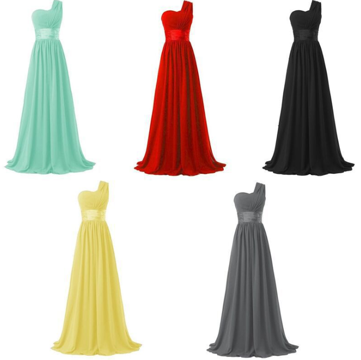 Long Multi-Color Banquet Evening Dress | | GlamzLife