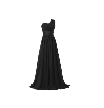 Long Multi-Color Banquet Evening Dress | Black | GlamzLife