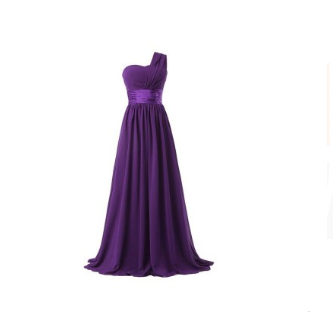 Long Multi-Color Banquet Evening Dress | Purple | GlamzLife