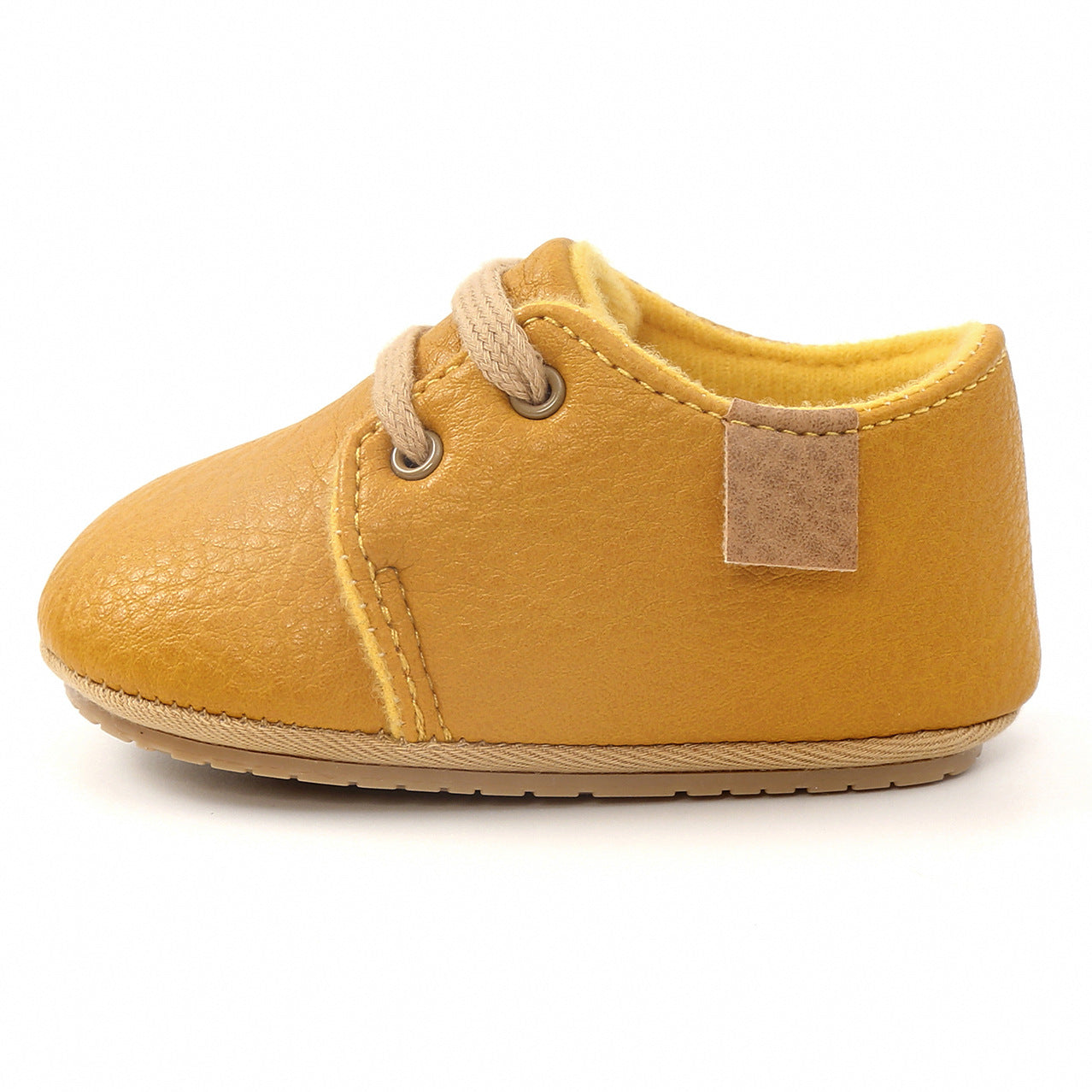 Luxury Soft Leather Rubber Sole Toddler Shoes | GlamzLife