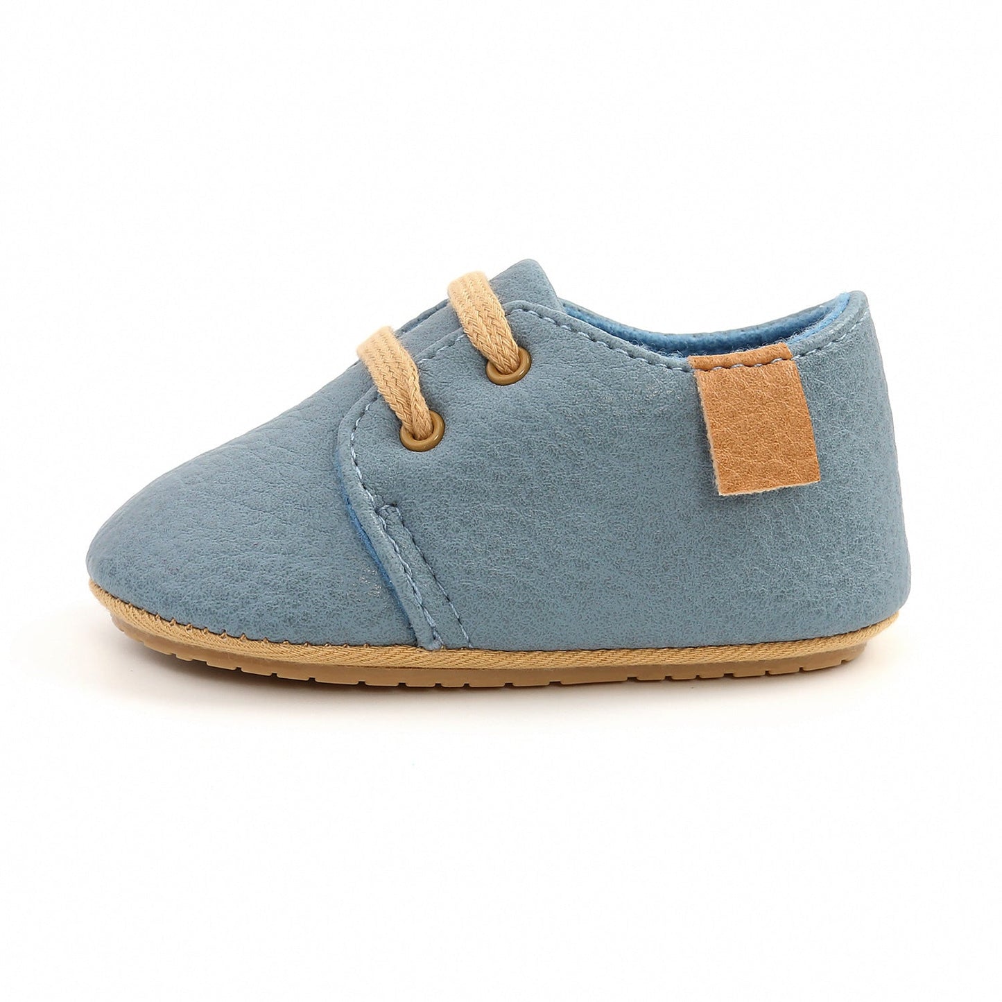 Luxury Soft Leather Rubber Sole Toddler Shoes | GlamzLife