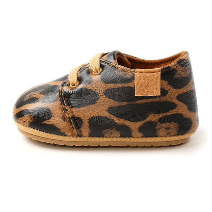 Luxury Soft Leather Rubber Sole Toddler Shoes | GlamzLife
