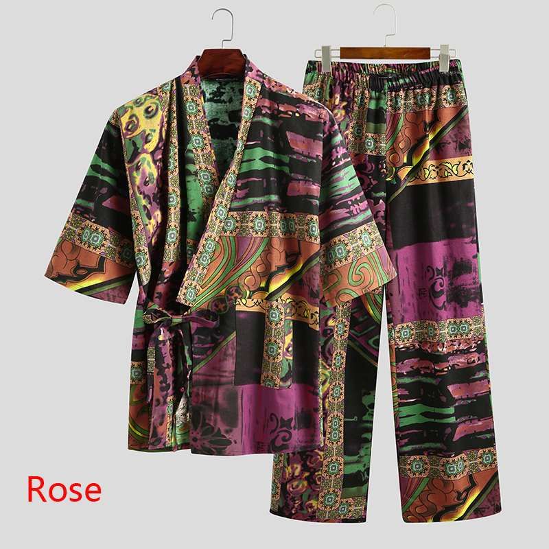 Men's Half Sleeve Printed Shirt With Pajama | GlamzLife