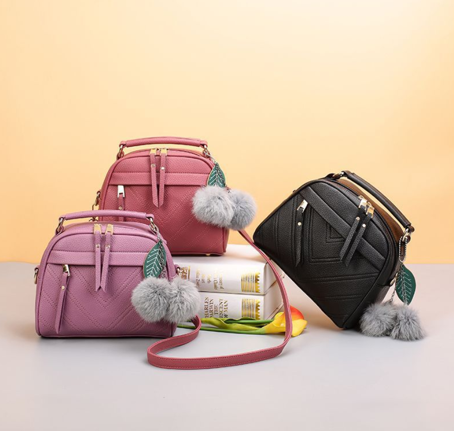 Opulent Tale of Hair Ball and Shoulder Bag | GlamzLife