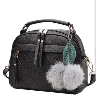 Opulent Tale of Hair Ball and Shoulder Bag | GlamzLife