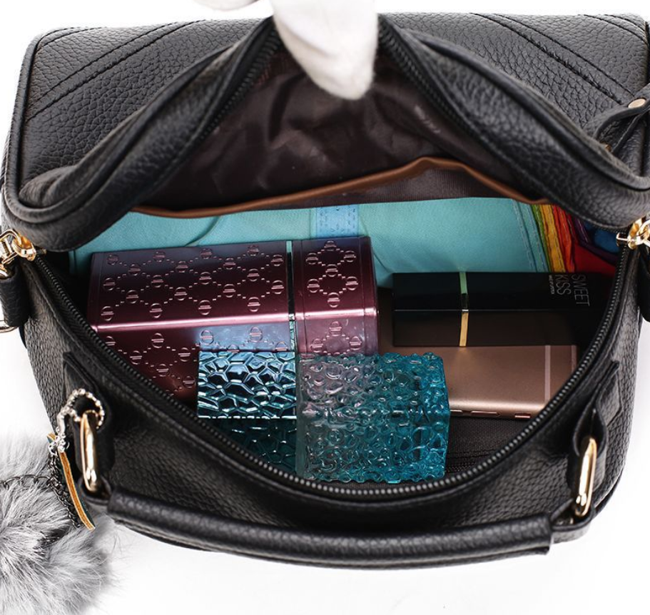 Opulent Tale of Hair Ball and Shoulder Bag | GlamzLife