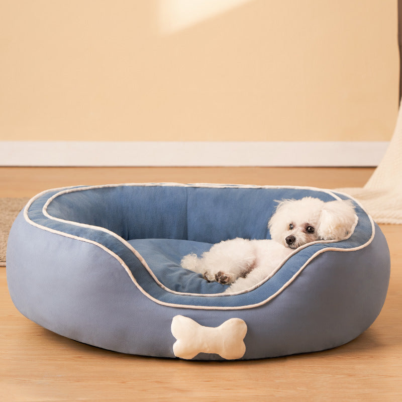 Pet Soft Sofa Winter Warm Bed | GlamzLife