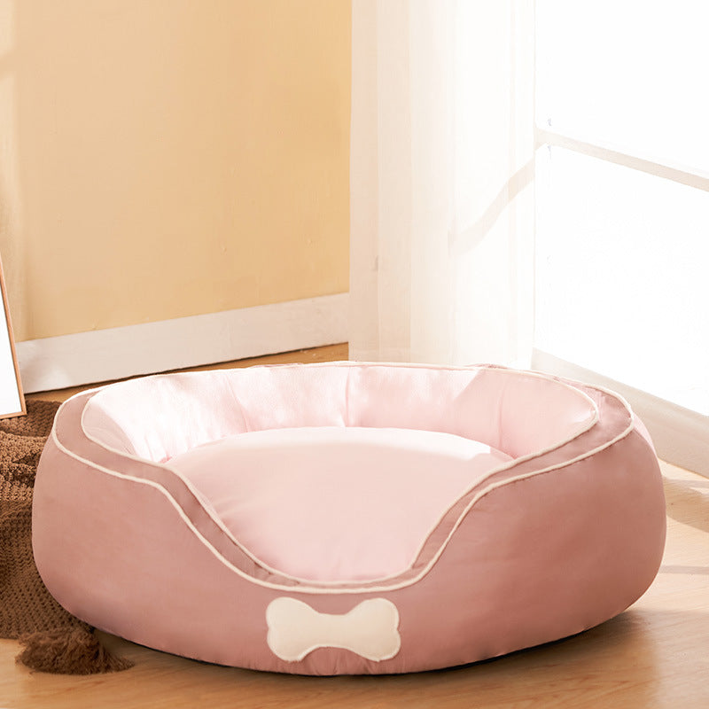 Pet Soft Sofa Winter Warm Bed | GlamzLife