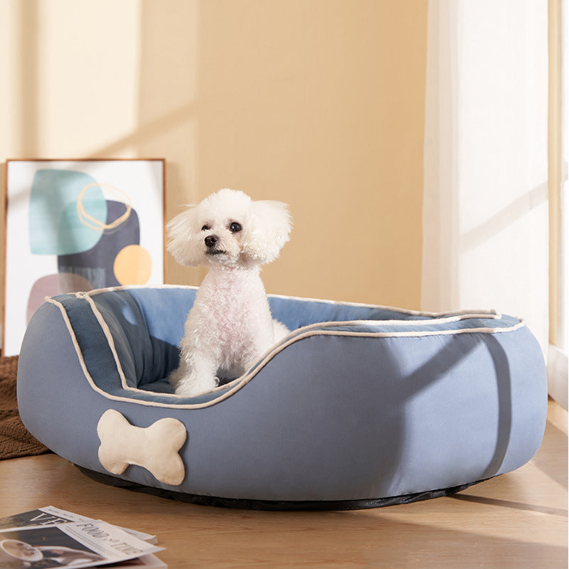 Pet Soft Sofa Winter Warm Bed | GlamzLife
