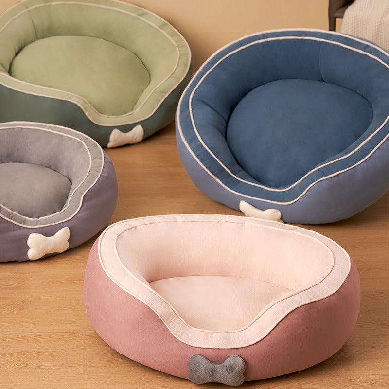 Pet Soft Sofa Winter Warm Bed | GlamzLife