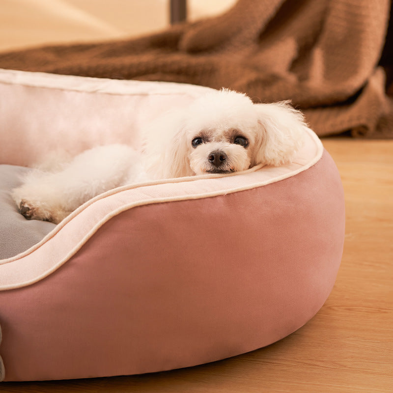 Pet Soft Sofa Winter Warm Bed | GlamzLife