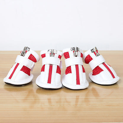 Small Pet Dog Sports Net Shoes | GlamzLife