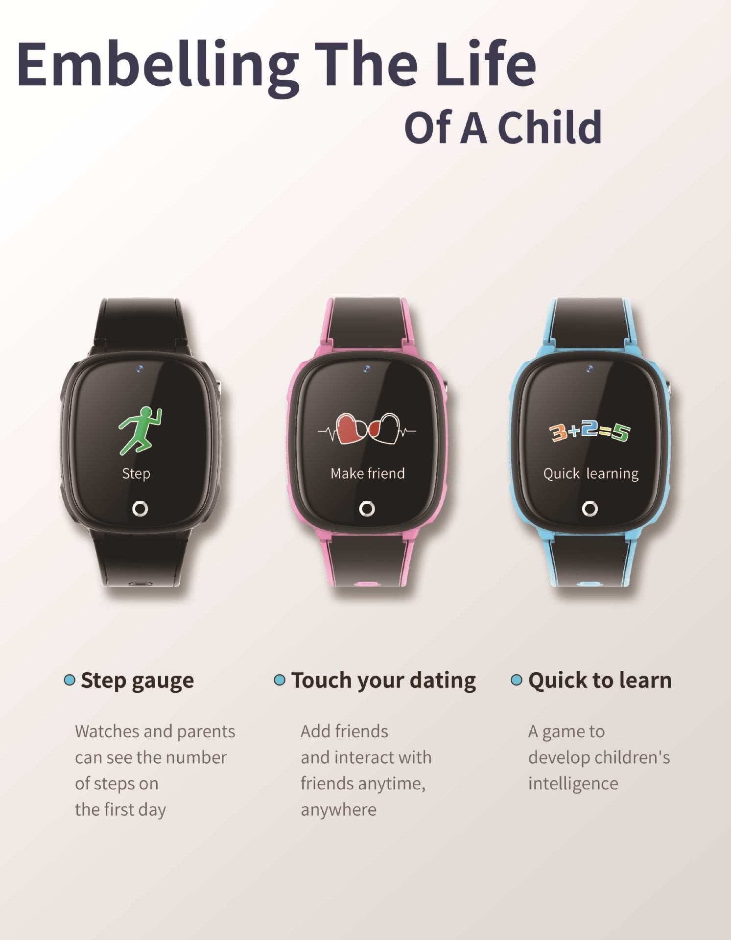 Smart watch children phone watch | GlamzLife