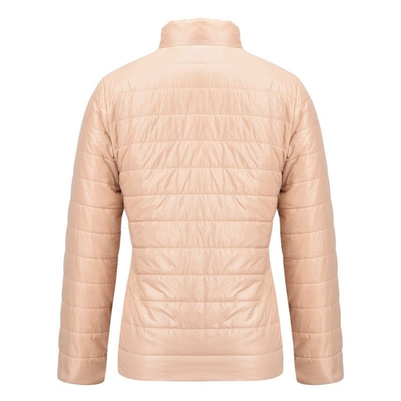 Solid Color Winter Jacket For Women's | | GlamzLife