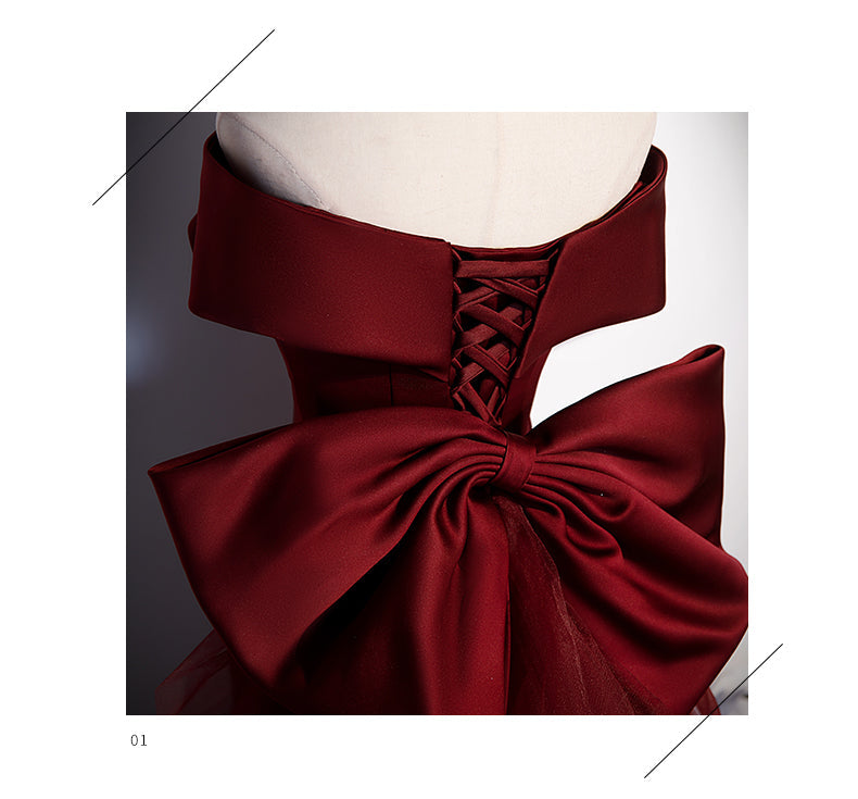 Solid off Shoulder Fish Tail Dress | | GlamzLife
