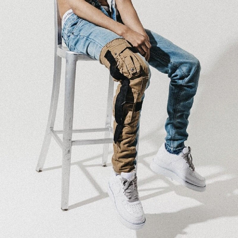 Strachable Denim Washed Blue Jeans | GlamzLife