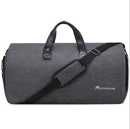 Travel Garment Bag with Shoulder Strap Duffel Bag Carry on Hanging Suitcase Clothing Business Bag Multiple Pockets | GlamzLife