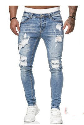 Trendy Ripped Solid Casual Trouser | GlamzLife