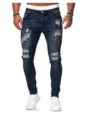 Trendy Ripped Solid Casual Trouser | GlamzLife