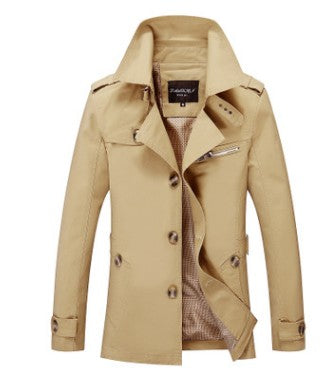 Trendy Solid Color Casual Coat For Men's | GlamzLife