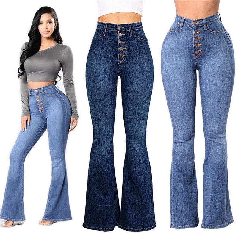 Trendy Washed Wide Leg Denim Jeans | | GlamzLife