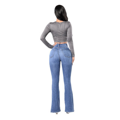 Trendy Washed Wide Leg Denim Jeans | | GlamzLife