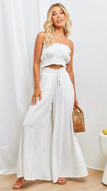 Women's Comfy Wide Leg Loose Sweatpants With Pockets | GlamzLife