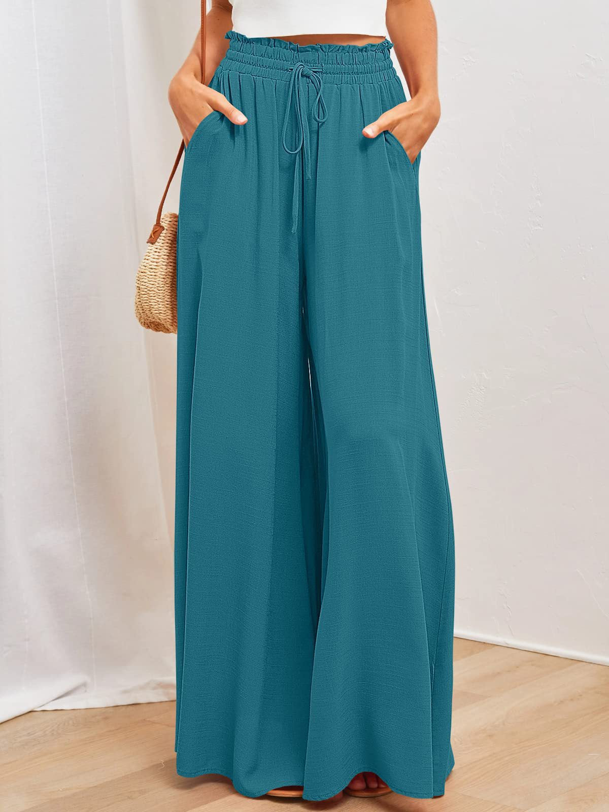 Women's Comfy Wide Leg Loose Sweatpants With Pockets | GlamzLife