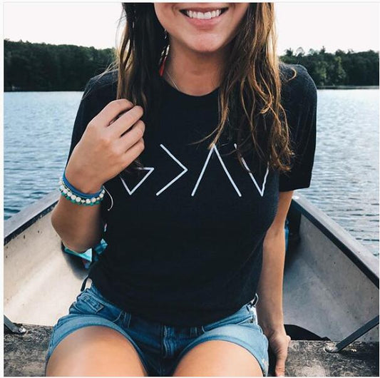 Women's Solid Color Cotton Short Sleeve T-Shirt | GlamzLife